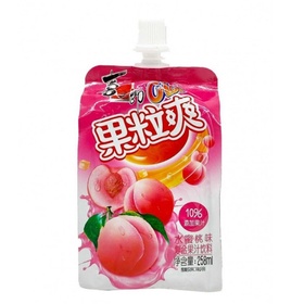 喜之郎 果粒爽 水蜜桃 258ml